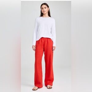 DONNI The Linen Simple Pants